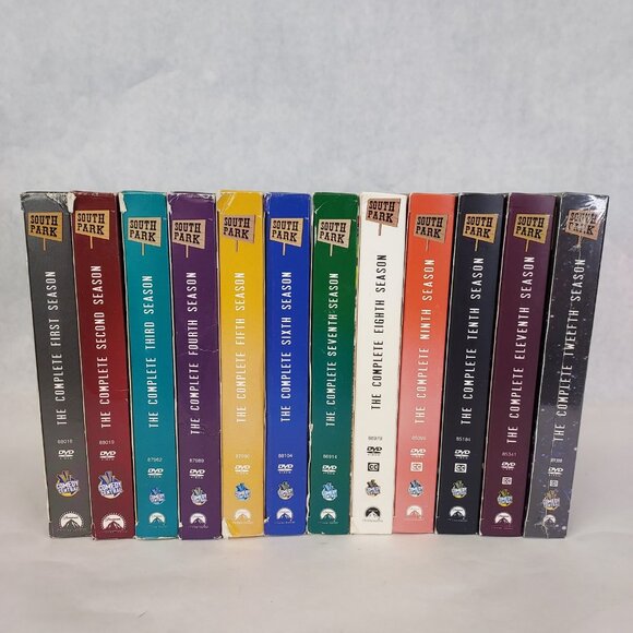 South Park Seasons 1-12, COMPLETE, DVD Box Sets w/ Slip Covers (DVD, 1997) - Picture 2 of 14